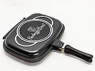 Подвійна сковорода гриль 32х24х7 см Berlinger Haus Granit Diamond Line BH-6580, фото 2