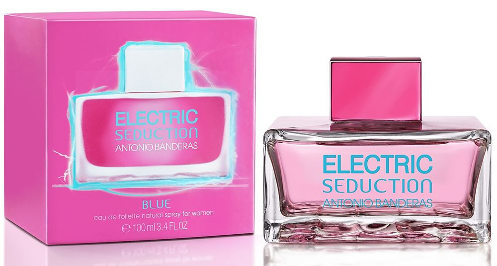 Жіночі парфуми Antonio Banderas Electric Seduction Blue (Антоніо Бандерас Електрик Седакшн Блю) 100 мл