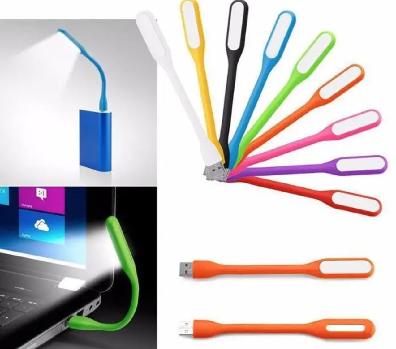 Портативний USB Ліхтарик LED Світильник Підсвітка Лампа