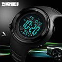 Чоловічий спортивний годинник Skmei 1394 sun Чорні, фото 5