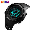 Чоловічий спортивний годинник Skmei 1394 sun Чорні, фото 4