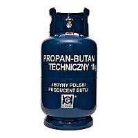 Баллон газовый металлический GZWM S. A. Propan - Butan Techniczny 27 л, 11 кг (BD-11)