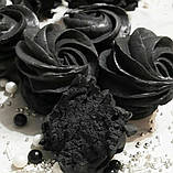 Барвник сухий натуральний Чорний Бамбукове вугілля 15 г, фото 3