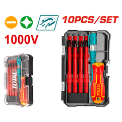 Набір TOTAL THTIS5106 викруток електрика Sl, Ph, 10 шт.