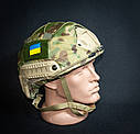Кавер на каску безвуху типа ТОР-Д, з кордури мультикам, фото 4