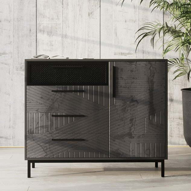 Комод "Бруклін Чорний"