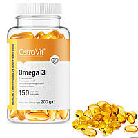 Омега 3 жирні кислоти OstroVit Omega 3 150 капс Риб'ячий жир