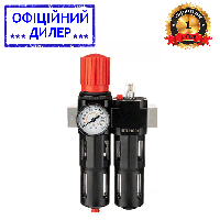 Профессиональный блок подготовки воздуха INTERTOOL PT-1434 (1/2", 5мкм, 1800л/мин, металл) YLP