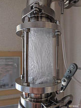 Диоптр трубний під клампове з'єднання 3" дюйма DN76 AISI304, фото 4