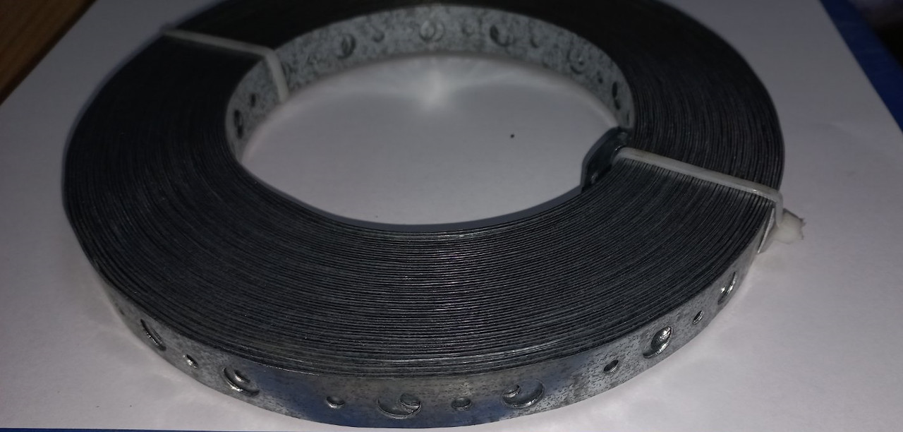 Стрічка монтажна перфорована 18х0.60 мм багатофункціональна (25м)