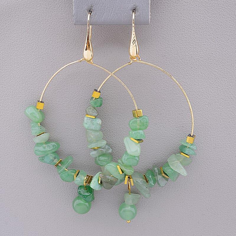 Купить Серьги 'Stainless Steel' Нефрит, цена 195 ₴ — Prom.ua (ID ...