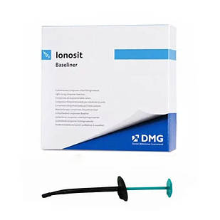 Ionosit (Іонозит), шприц 0.33 мг, прокладочний стоматологічний матеріал, Dmg