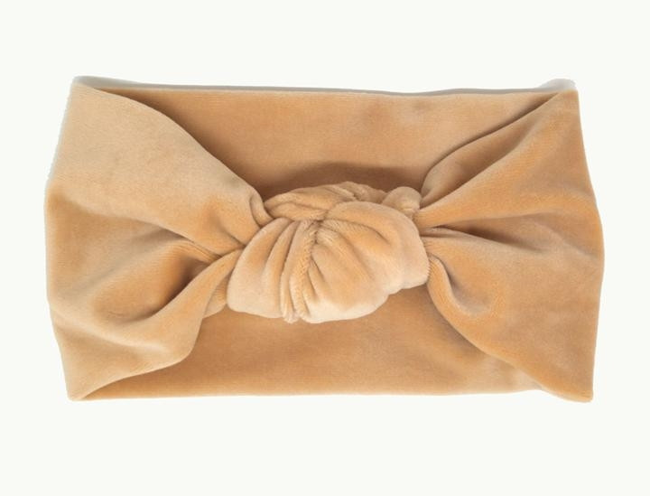 Пов'язка на голову осінна бежева, фото 1
