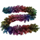 Світлодіодна Smart LED гірлянда на ялинковій гілці Twinkly Pre-lit Garland RGBW 50, 2.7 м, BT+WiFi, Gen II, IP44, фото 6