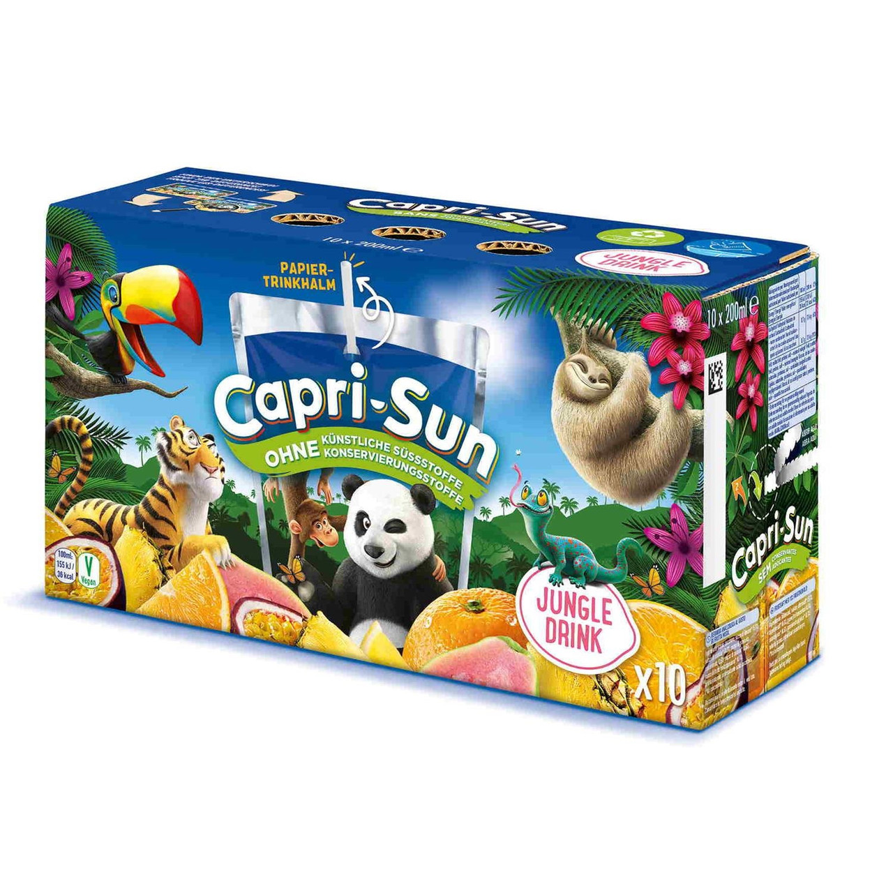 Cок Дитячий Капрізон Capri-Sun Jungle Drink 200 мл (10шт/1уп) Німеччина