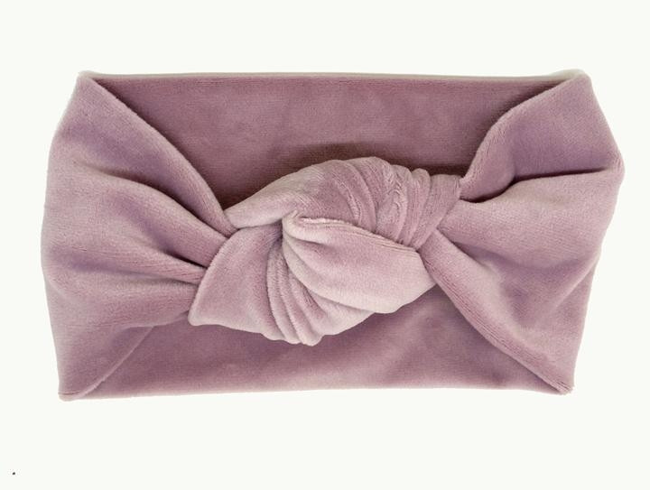 Пов'язка на голову жіноча пудра, фото 1