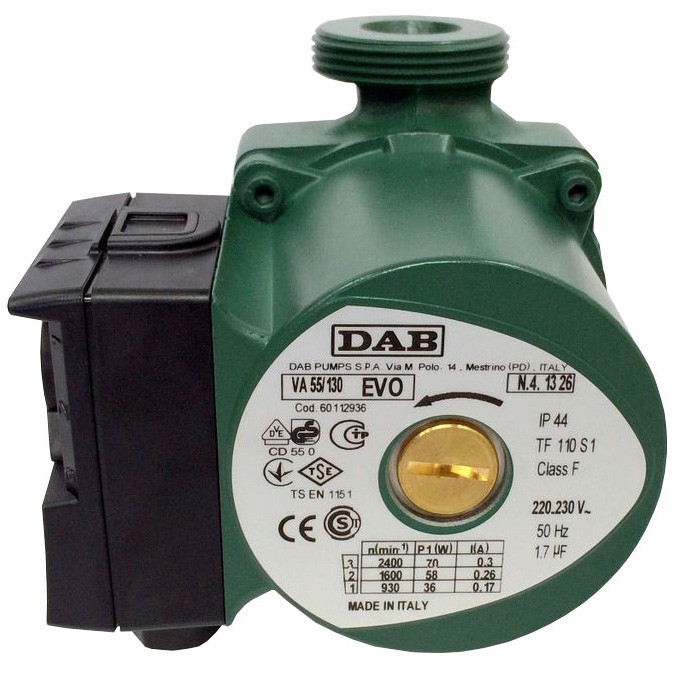 Циркуляционный насос для води систем опалення DAB VA 55/130