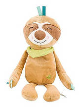 Нічник-іграшка 66103 Лінивець, 2 режими, підсвітка, 10 мелодій, таймер