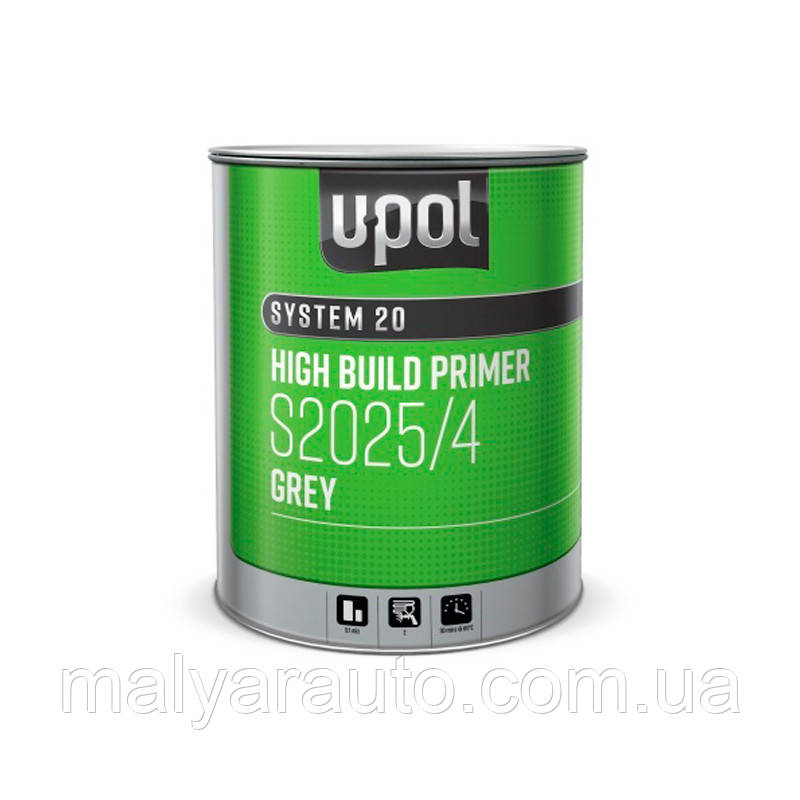 Грунт товстошаровий U-Pol S2025 2K 4:1 "сірий"