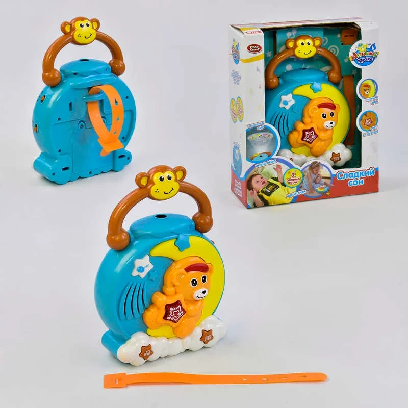 Ночник 7717 "Солодкий сон", проектор, підсвічування, мелодії, колискові, звуки природи, фото 1