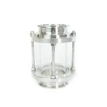 Диоптр трубний під клампове з'єднання 3" дюйма DN76 AISI304, фото 2