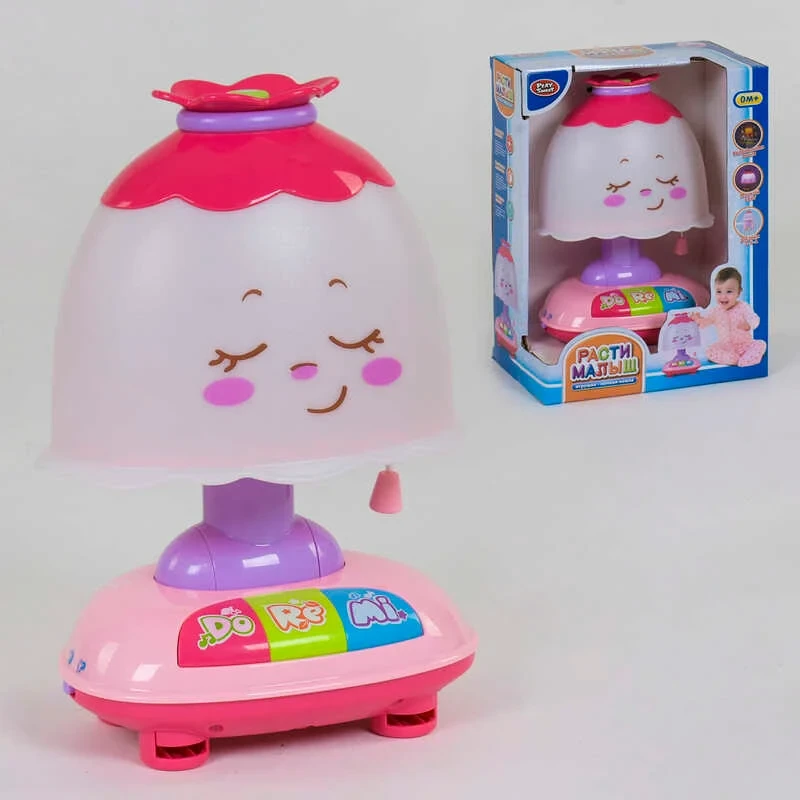 Нічник музичний 7839, "Play Smart", 2 режими, кріпиться на ліжечко, фото 1