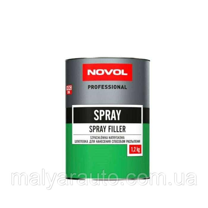 Novol Spray Шпаклівка розпилююча 1кг.