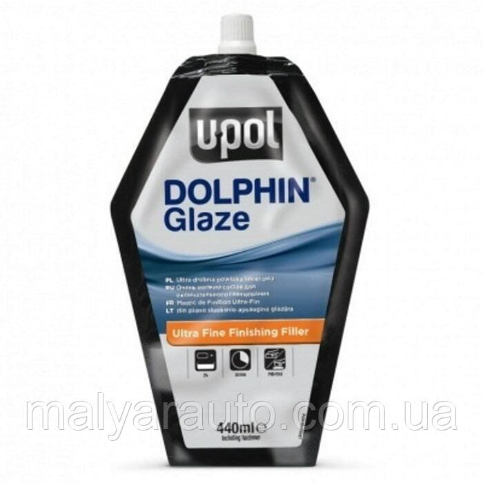U-POL DOLPHIN GLAZE Шпаклівка сомовирівнююча, фото 1