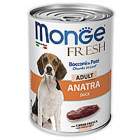 Консерва для собак Monge Dog FRESH Утка 400 г