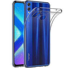 TPU чехол Epic Transparent 1,5mm для Huawei Honor 8X