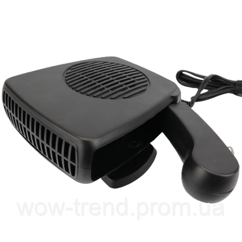 Автомобильный обогреватель портативній Car Heater 200Вт Чёрный от прикуривателя автопечка - фото 1 - id-p1716878047