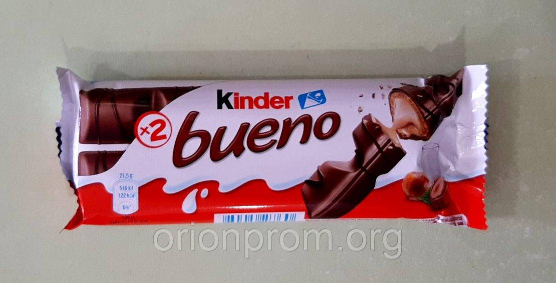 Вафлі Kinder Bueno 43 г