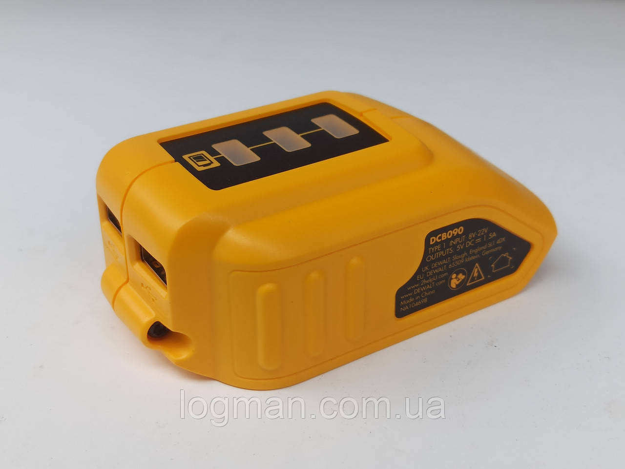 USB адаптер DeWalt DCB090 для павербанка от аккумулятора ДеВольт (ID ...