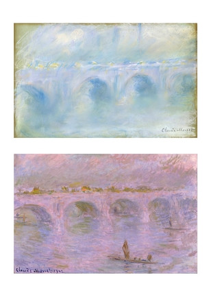Листівка Claude Monet — Waterloo Bridge, 1902