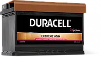 Акумулятор 70 Ач DURACELL EXTREME DE70 AGM EN720 278x175x190