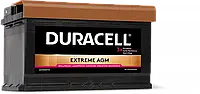 Акумулятор 80 Ач DURACELL EXTREME DE80 AGM EN800 315x175x190