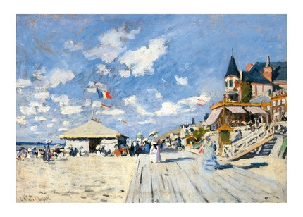 Листівка Claude Monet — Trouville, 1870