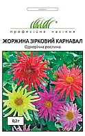 Семена цветов Георгины Звездный карнавал смесь F1, 0,2 г, годен до 11.2023 УЦЕНКА