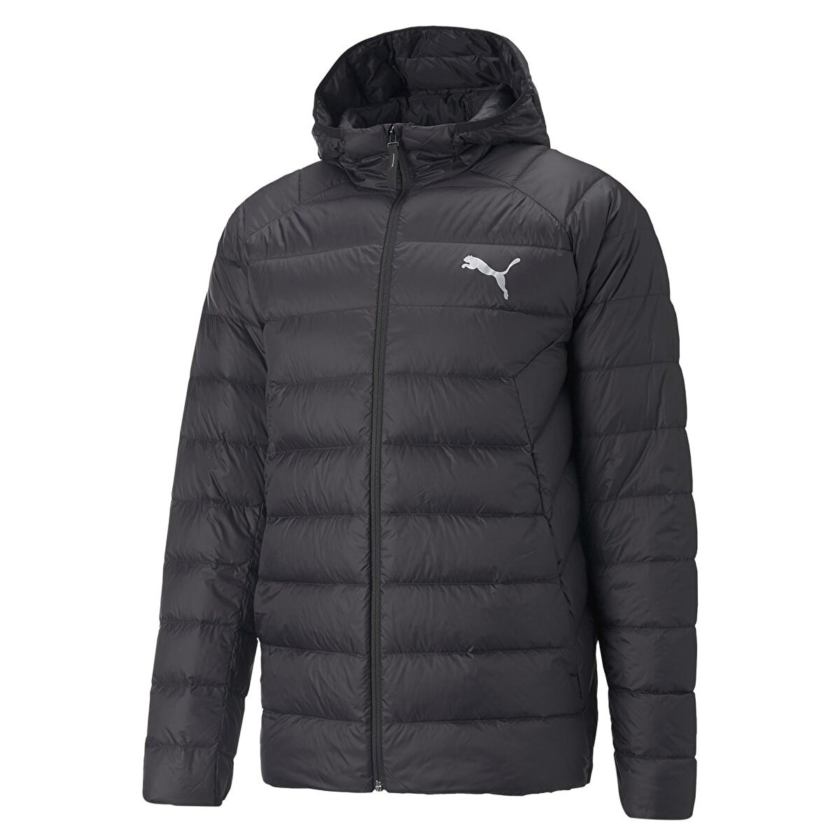 Куртка спортивна чоловіча Puma PackLITE Down 849355 01 (чорна, пуховик, зима, термо, водонепроникна, пума), фото 1