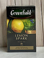 Чорний чай GREENFIELD Lemon Spark (з Лимоном) 100грам