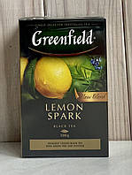 Черный чай GREENFIELD Lemon Spark (с Лимоном) 100грамм