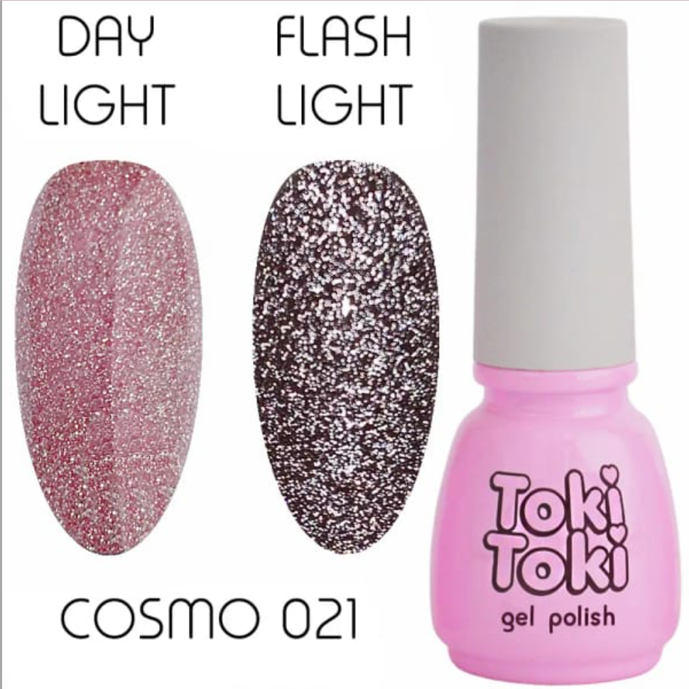 Гель-лак для нігтів світловідбивний Toki-Toki Cosmo №21 5 мл