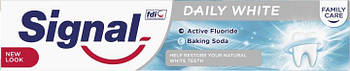 Signal ЗУБНА ПАСТА 75мл ЩОДЕННЕ ВІДБІЛЮВАННЯ ДЛЯ ВСІЄЇ СІМ'Ї
