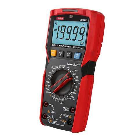 Цифровий мультиметр UNI-T UT-89XE True RMS, температура, герці, NCV, підсвітка, фаради