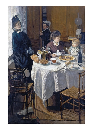 Листівка Claude Monet — The Lunchenon, 1868