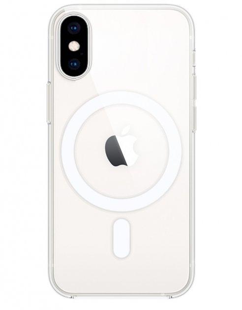 Прозорий чохол Epik Clear Case with MagSafe для iPhone Xs Max