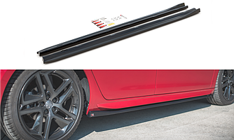 Пороги Peugeot 308 GT (17-21) тюнінг обвіс спідниця елерон