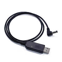USB кабель з тригером для зарядки рацій Baofeng UV-10R / UV-5R / UV-82 Output 9V/1A 5.5mm