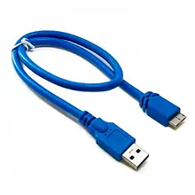 Дата-кабель Extradigital KBU1625 0.5m USB(тато) - microUSB Type B(тато) Blue