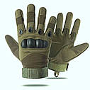Тактичні рукавички повнопалі, фото 3